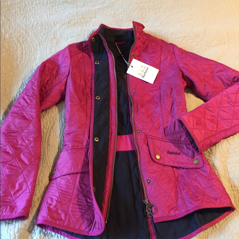 Barbour Cavalry Polarquilt Pink